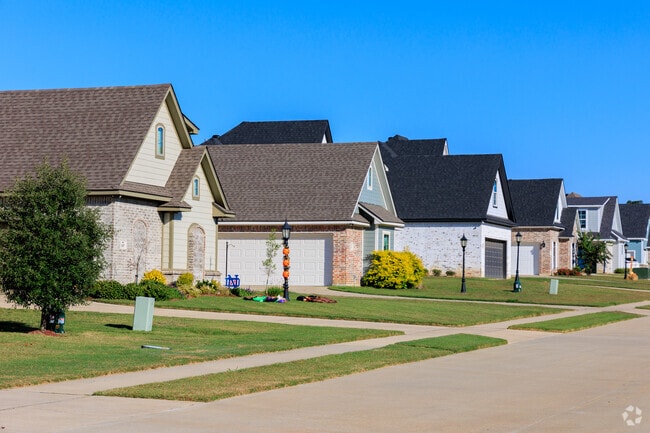Rows of one-story stylish homes are newly built and renovated in the Stonewall neighborhood.