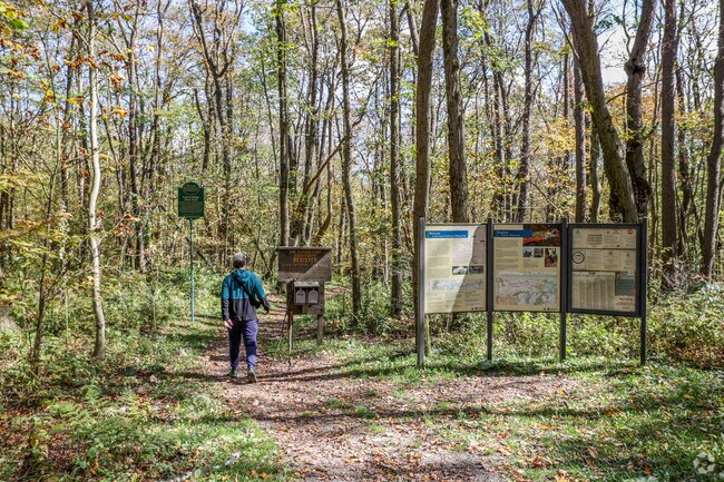 Laurel Ridge State Park offers scenic hiking trails.