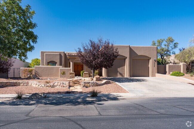 Southwestern style architecture characterizes The Pueblos at Alameda Ranch homes.