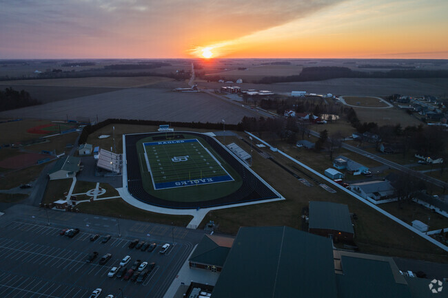Liberty Benton High School welcomes a new day.
