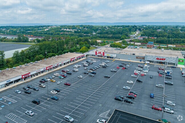 Route 322 and the Capital Beltway corridor host big-box retail in Lawnton.