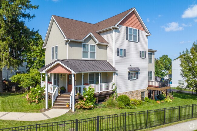 New Modern Colonial homes represent the most expensive residences in West Conshohocken.