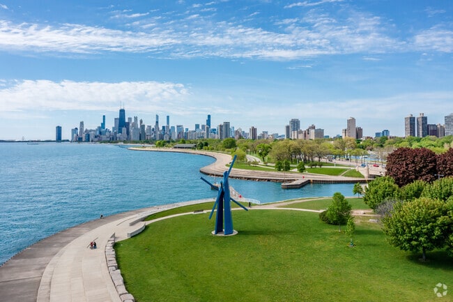 Lakeview is just a mile from the picturesque shores of Lake Michigan.