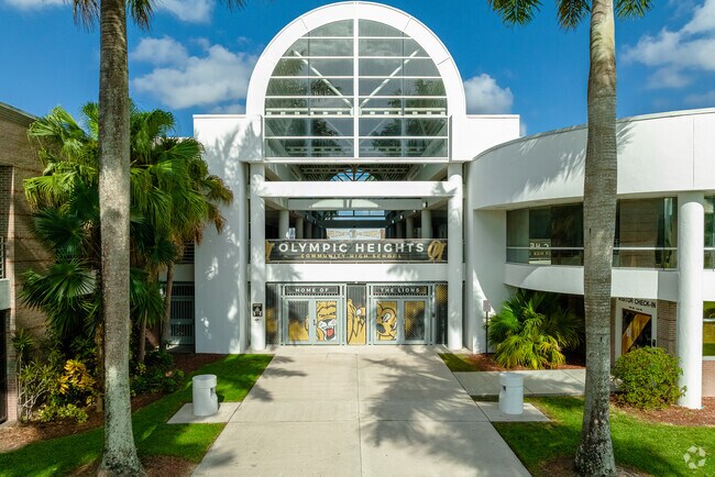 Olympic Heights Community High School in Boca Raton, FL offers learning excellence.
