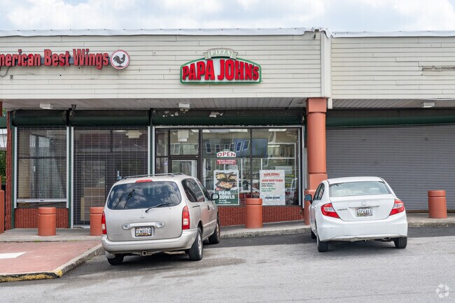 Grab a bite to eat at Papa Johns in Mount Holly.