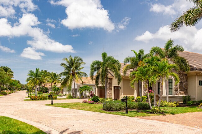Homes in The Quarry are built on quiet residential roadways.
