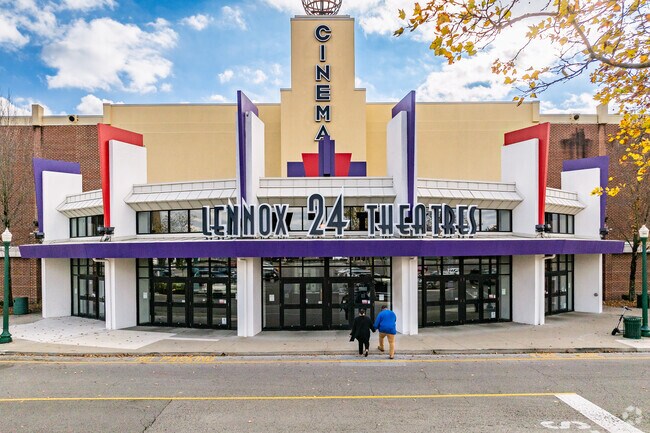 Lennox Movie Theater is located about five minutes from Brentwood Park.
