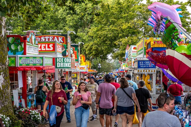 Residents of Laurel Hill look forward to the delicious food options at the Iowa State Fair.