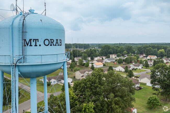 Mount Orab is forty miles east of Cincinnati.