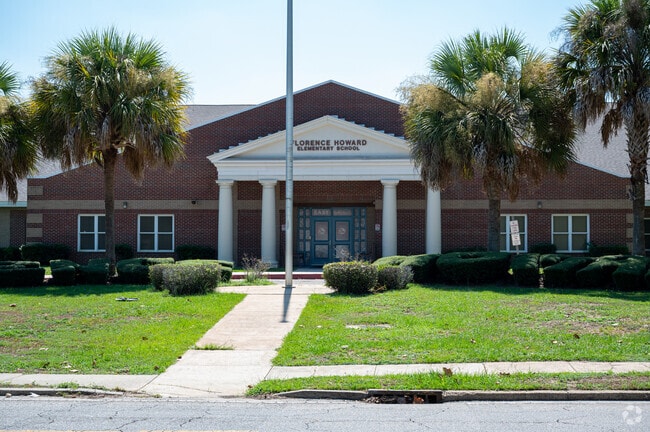 The student population of Florence Howard Elementary School is 455.