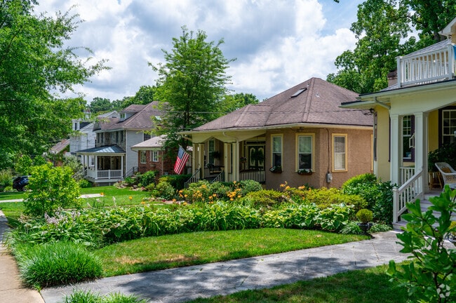 Chevy Chase Village has many different housing styles, both large and small.