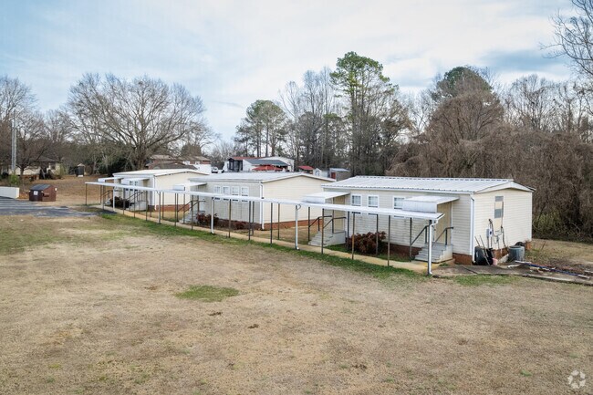 Student buildings at Inman Christian Academy