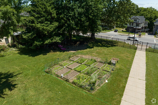 The Exploration Elementary Charter School for Science & Technology also has a community garden.