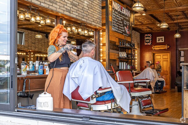 Get a fresh cut at the Nobleman in Enderis Park.