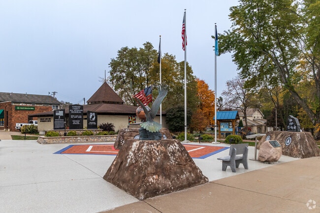 Memorial Park in Lindstrom honors veterans and brings the community together.