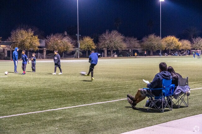 Let your kids embrace the love for soccer with training sessions at Rancho Jurupa Sports Park.