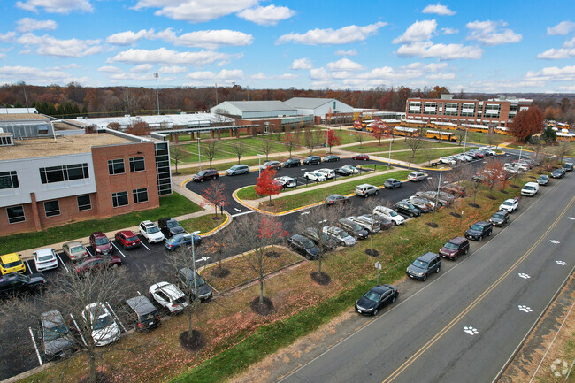 The Manassas Park High School is located on the same campus as the Manassas Park Middle School.