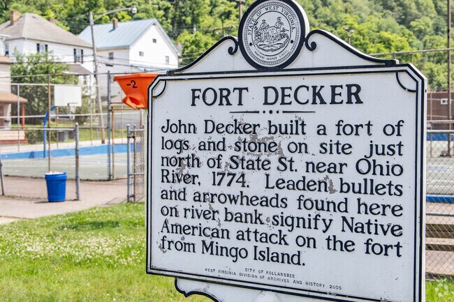 Learn more about Fort Decker while in the Hooverson Heights area.
