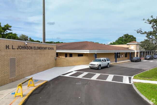 H.L Johnson Elementary School serves the students of Royal Palm Beach.