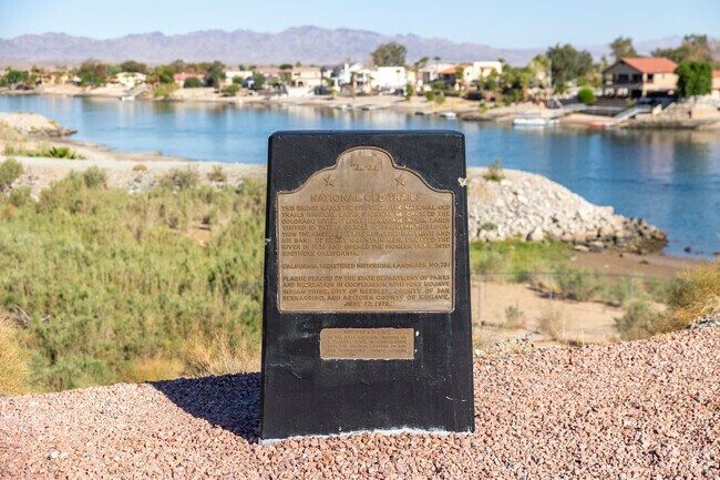 Highway 95 eventually runs into Needles, CA over a historic bridge.