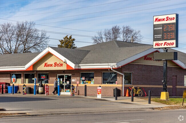 Riverfront’s Kwik Star is the convenient go-to for groceries and essentials.