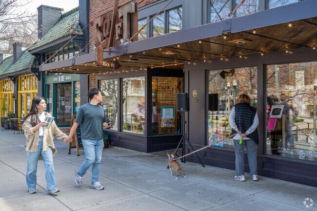 The Decatur Square sits just outside of the Belvedere Park neighborhood.