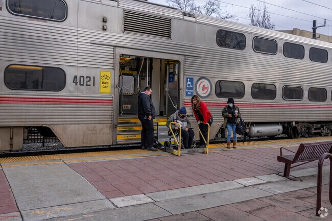 Staumbaugh Heller is a short walk from the Redwood City Caltrain station.