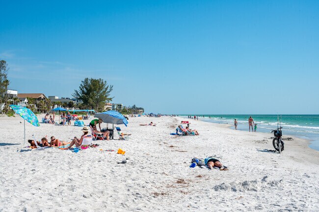 Indian Rocks Beach welcomes residents from Largo Meadows Park with non-crowded shores.