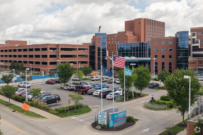 Memorial Hospital in downtown South Bend is a large employer for locals.
