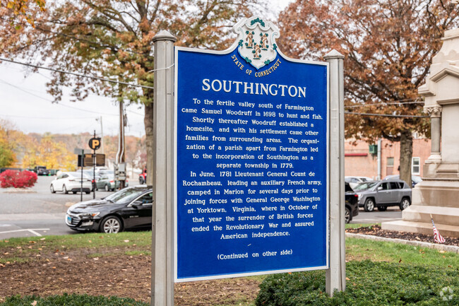West Southington is approximately 20 miles southwest of Hartford, the state capital.