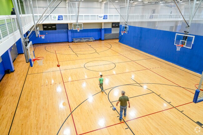 Enjoy a game of basketball with your family in Cornerstone Lakes.