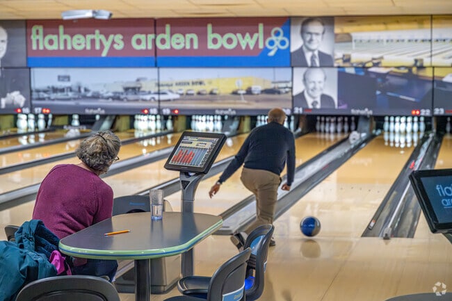 Flaherty's Arden Bowl in Arden Hills is a frequent spot for date nights.