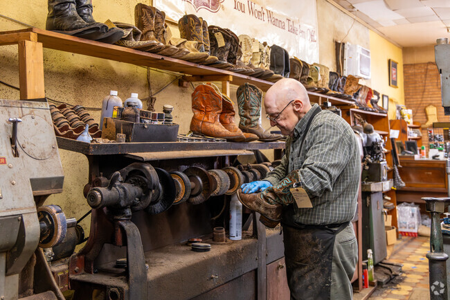 City Shoe Shop has been in operation in downtown Palestine since 1957.