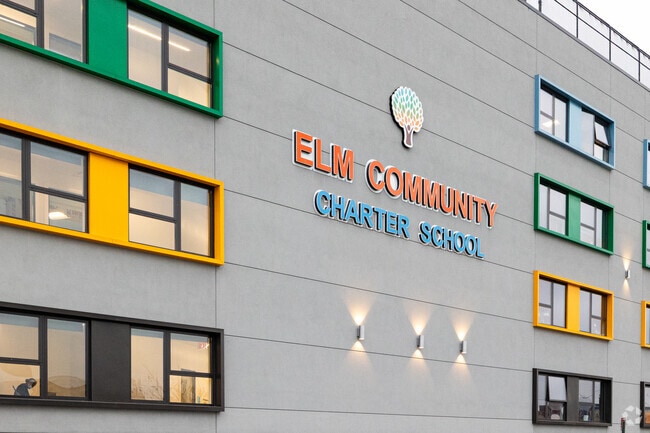 Elm Community Charter School in Queens has a large student body.
