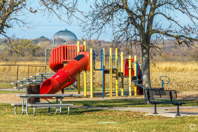The playground at Twin City Park is a great place to spend a fun afternoon.