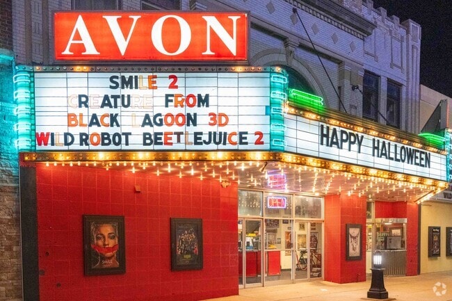 The Avon Theater located near the GM Square area is a fabulous old-timey theater.