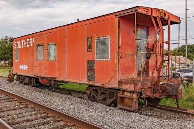 A historic landmark in downtown Kernersville is the Southern Railcar.