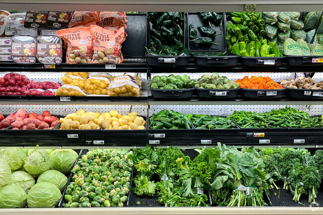Colorful vegetables abound at Stater Bros Market in Crossroad.