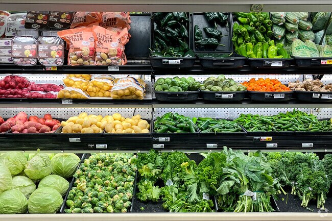 Colorful vegetables abound at Stater Bros Market in Crossroads.