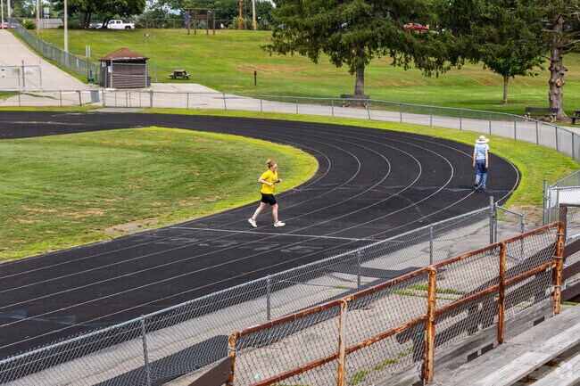 South End residents can exercise at Memorial Fields between sporting events.