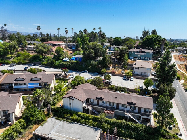 View of Homes in Lemon Grove, CA.
