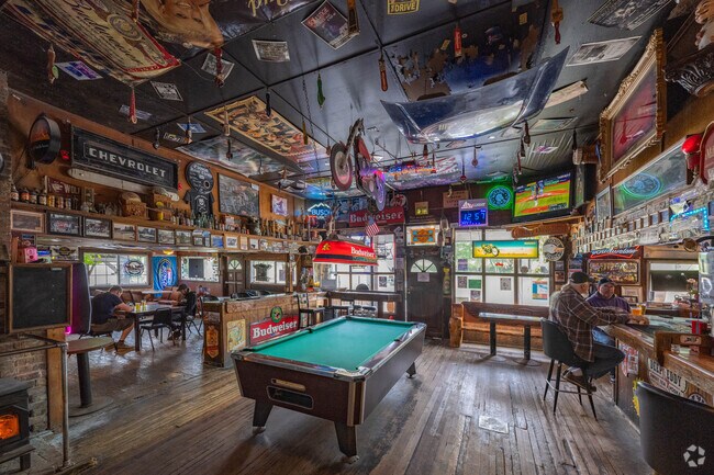 Grab a drink and play a game of pool at Bethel Saloon.