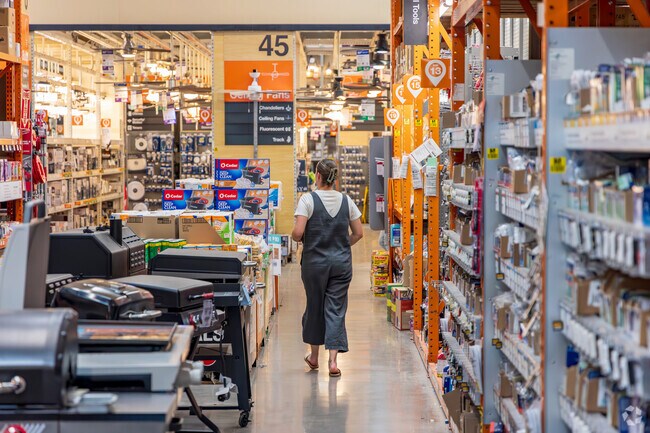 Residents of Bear Valley shop at Home Depot for all of their home improvement needs.