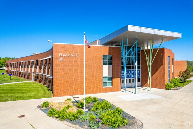 Edmunds Elementary School sits on the north side of the neighborhood