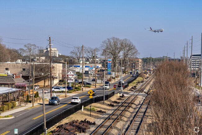 Southeast Atlanta includes the Atlanta airport, so aircraft noise may be an issue in some areas.