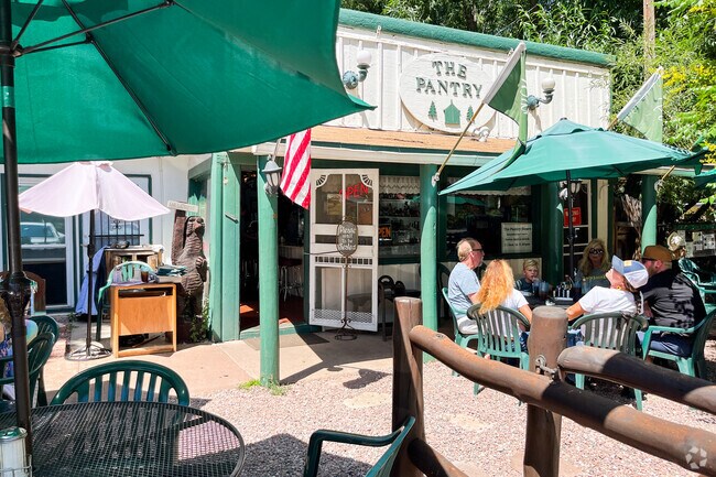 The Pantry Restaurant, a local favorite, is open for breakfast.