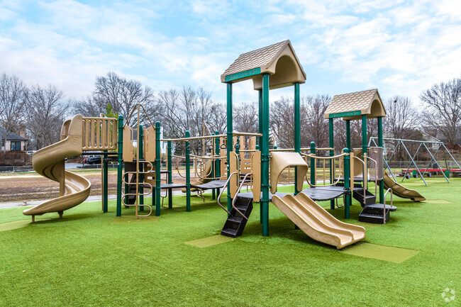 Corinth Elementary School has a playground suitable for all ages.