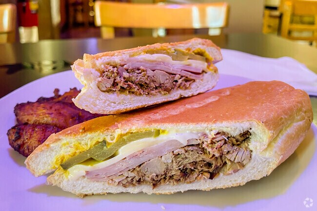 Café Habana City near Oaklawn is famous for its Cubano sandwiches.