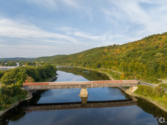 At 158 years old, the Cornish covered bridge is the longest in the state.