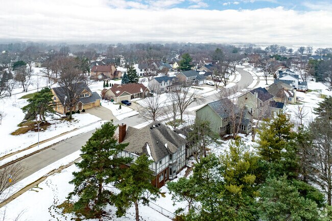 Quiet suburban streets in Central Johnston.